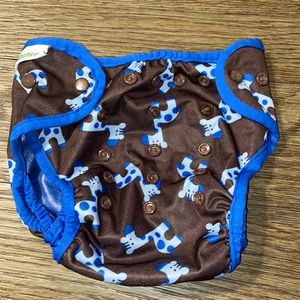 Best Bottom Giraffe Diaper Covers one size
